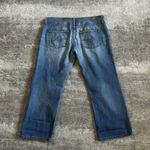 AG Adriano Goldschmied AG Jeans Womens 31 Adriano Goldschmied Ex-Boyfriend Crop Denim Blue USA 35x26 Photo 8