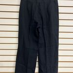 Eileen Fisher  100% Linen Navy Blue Wide Leg Pants Size Small EUC Linen Linen Photo 3