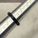 🍁Broadway Silver and Blue Crystal Ring Photo 4