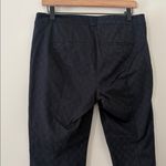 Lilly Pulitzer Black Jacquard Kelly Pants Mid Rise Preppy Printed Size 8 Photo 3