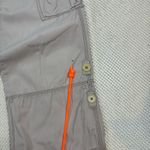 Boden Women Beige Cargo Pants Cuff Button Detail Wide Leg Cotton Size 6R Tan Photo 5