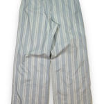 Gap Wide Leg Crop Striped Pants Womens 8R Blue Photo 0
