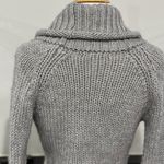 The Limited  Grey Cropped Cardigan Sweater  Photo 3