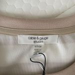 Cable & Gauge NWT Pullover Striped & Wide Leg Athleisure Lounge Jogger Set Photo 14