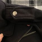 Olivia Sky Black Zip-Up Coat Photo 3