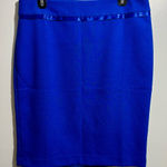 Ann Taylor Royal Blue Pencil Skirt (1009) Photo 0