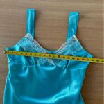 NWT Vintage Y2K Satin Babydoll Tank Top Sz XL by Decoded Light Blue Deadstock Photo 5