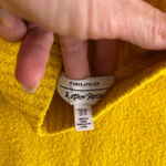 & Other Stories & Other Stories canary yellow mock neck cropped wool blend sweater Photo 2