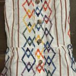 Current Air Anthropologie  Los Size Large Rainbow and‎ White Tank Top Photo 1