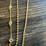 BaubleBar Gold Tone Multi-Strand Necklace Photo 1