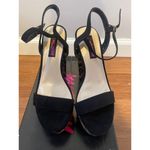 Wild Diva Sexy Leopard and Black Suede Platform Chunky Strappy Heels Pumps Photo 1