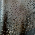 Rampage  Satin Slip Dress Vintage 90s Beaded Asymmetric Fairy WhimsyGoth Size M Photo 4