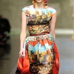 Dolce & Gabbana nwot dolce&gabanna roman print silk dress Photo 0