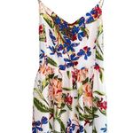 Jenn & Jo Tropical Floral Spaghetti Strap Romper Shorts Size L Hawaiian Red Size L Photo 1