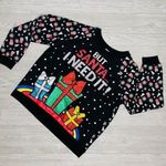 FREEZE Light Up Christmas Sweater But Santa! I Need It…Size xxl (19) juniors Red Photo 0
