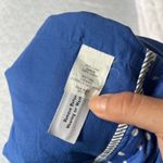 J.Crew Blue & White 100% Linen polka dot high-waisted lined skirt SIZE 8 Photo 10