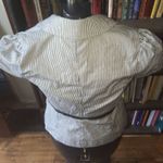 White House | Black Market classic pinstripe romantic royalcore 0 blazer Photo 2