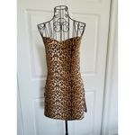 SheIn  A-Line Animal Print Strappy Stretch Mini Dress Womens Size S Photo 3