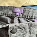 NYDJ Not Your Daughters Jeans Snakeskin Skinny Stretch Jeans Size 12 Purple Gray Photo 6