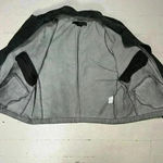 Calvin Klein Vintage  Black Wash Denim Biker Style Jacket Women’s Size Small Photo 11