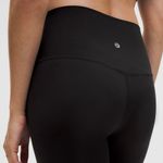 Lululemon  Align High Rise Yoga Leggings 25” Inseam 7/8 Ankle Length Black Size 4 Photo 3