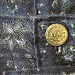 Les Olivades Women’s Size 38 S Monogram Block Print Blue Patterned Pants Photo 4