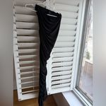 Norma Kamali  Black Diana One-Shoulder Dress XS Photo 4