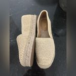 J.Crew  tan woven espadrille loafers sz 8.5 Photo 3