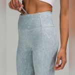 Lululemon Fast and Free Tight 25" *Nulux City Grit White Blue Fog 2 Photo 3