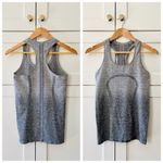 Lululemon  Athletica Swiftly Tech Racerback Tank, White / Dark Cast (Ombre) sz. 6 Photo 15
