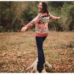 POLaztec design detailing on body.‎ Design in round neck with long sleeve Photo 2