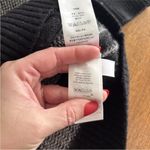 Ralph Lauren Lauren  Sweater Womens Medium Black White Buffalo Plaid Soft Photo 12