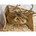 House of Harlow NWT  1960 Raffia Hand Woven Tote Crossbody Purse Photo 2
