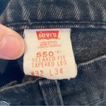 Levi's Vintage 90s Orange Tab 550 Relaxed Fit Jeans Size 32x34 Made in USA Photo 8