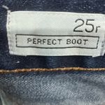 Gap Perfect Boot mid rise dark wash jeans size 25R Photo 7