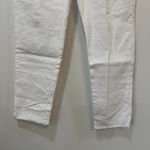 Frank & Eileen Wicklow Italian Chino White Cotton Raw Hem Straight NEW $298 sz 0 Photo 5