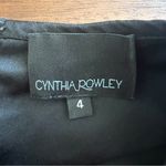 Cynthia Rowley  Aeris Satin Silk Dress Size 4 Photo 5