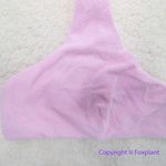 NEW It's Now Cool Free People 90's Crop Bikini Top, pastel‎ pink terry, size XL Photo 6