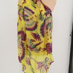 NWT Yellow Purple Dream Catcher Scarf Wrap Shawl Lightweight Boho Colorful‎ Photo 1