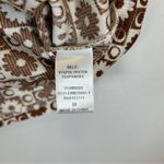 Le lis Collection Women's Brown Dilly Flower Mini Ribbed Tank Dress Medium Photo 3