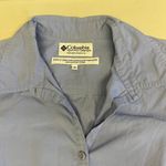 Columbia Periwinkle Short Sleeve Button Down Women's Size M Sportswear Photo 2