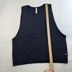 Lululemon Sz 12 Breeze By Muscle Tank Top II Midnight Navy Blue Relaxed Seamless Photo 8