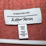 & Other Stories Long Sleeve Crew Neck Pullover Wool Blend Sweater in Peachy Photo 4