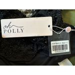Oh Polly  Embellished Cowl Neck Crop Top Size 6 NWT Photo 5
