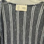 Anthropologie Saturday Sunday Blue White Striped Open Cardigan Women’s One Size Photo 2