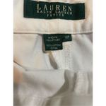 Ralph Lauren Lauren Petite white womens chino high rise shorts 10” inseam size 1 Photo 2