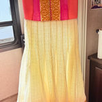 Handmade Indian party Colorful Sleeveless Dress size 3/4 Photo 0