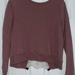 Abercrombie & Fitch Abercrombie Open Back Cropped Sweatshirt Photo 0