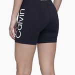 Calvin Klein Women High Waist Athletic Bike Short, Black (Med) O244 Photo 2