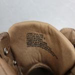 Jane Quilted Just Fab Womens Boots Sz 7 Brown Ankle Cut Lace Photo 8